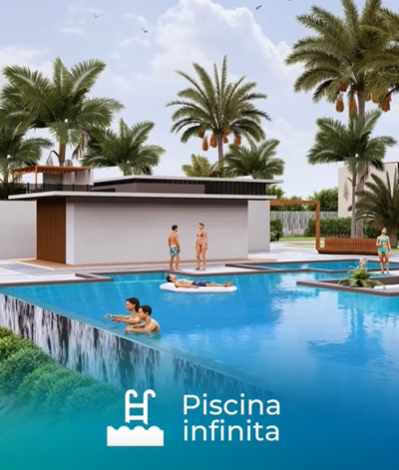 Piscina Infinita Aquarela